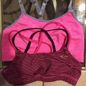 Girls sports bras
